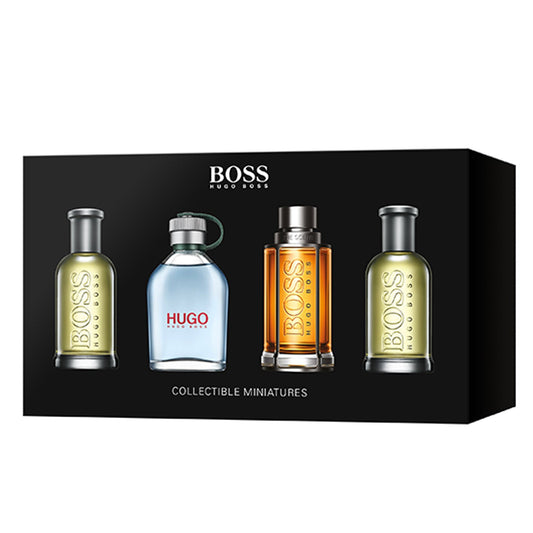 Boss Miniature Collection 4 Piece by Hugo Boss for Men  (Mini Set)
