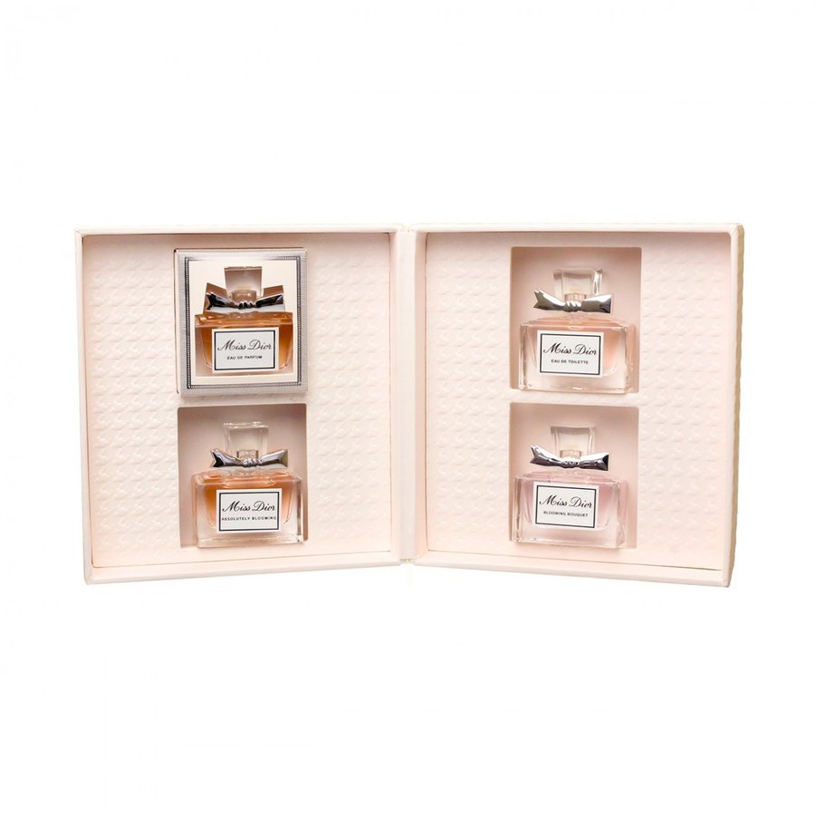 Miss Dior Miniature Collection 4 Piece by Christian Dior for Women  (Mini Set)