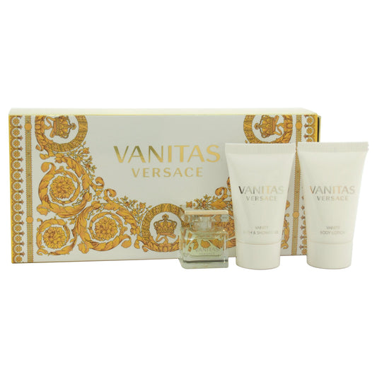 Vanitas Miniature 3 Piece by Versace for Women Eau de Toilette (Mini Set)