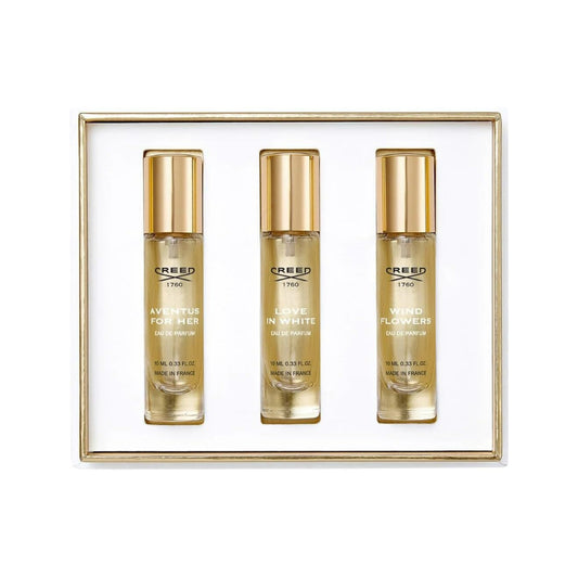 Womens 3 Piece 10ml Holiday Set 3x10ml Eau De Parfum