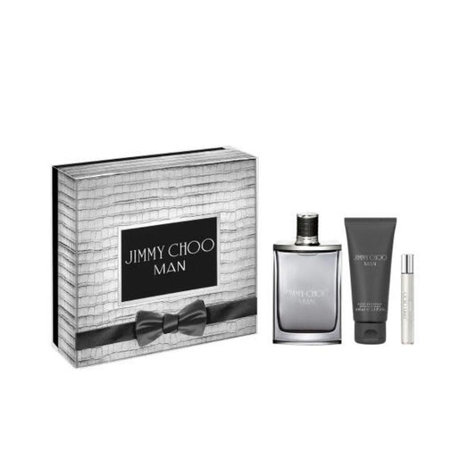 Jimmy Choo Man 3 Piece 100ml Eau de Toilette by Jimmy Choo for Men (Gift Set)
