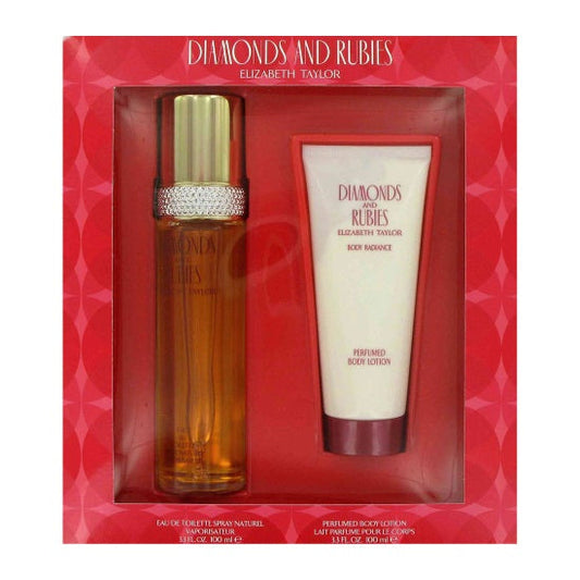 Diamonds And Rubies 2 Piece 100ml Eau de Toilette by Elizabeth Taylor for Women (Gift Set)