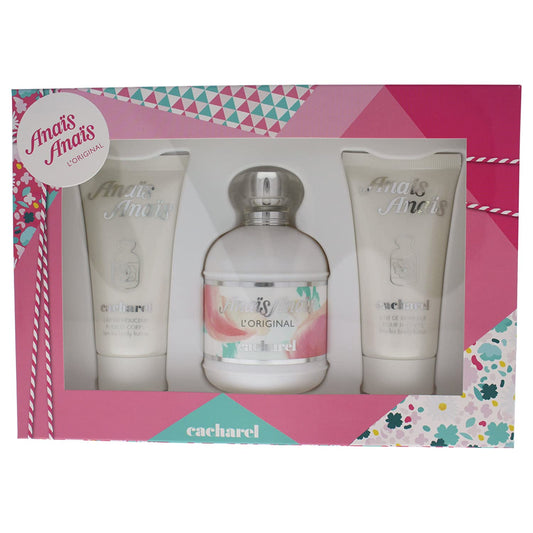 Anais Anais 3 Piece by Cacharel for Women Eau de Toilette (Gift Set)