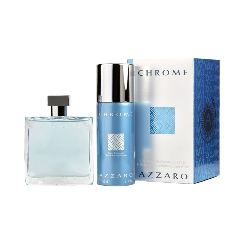 Chrome 2 Piece 100ml Eau de Toilette