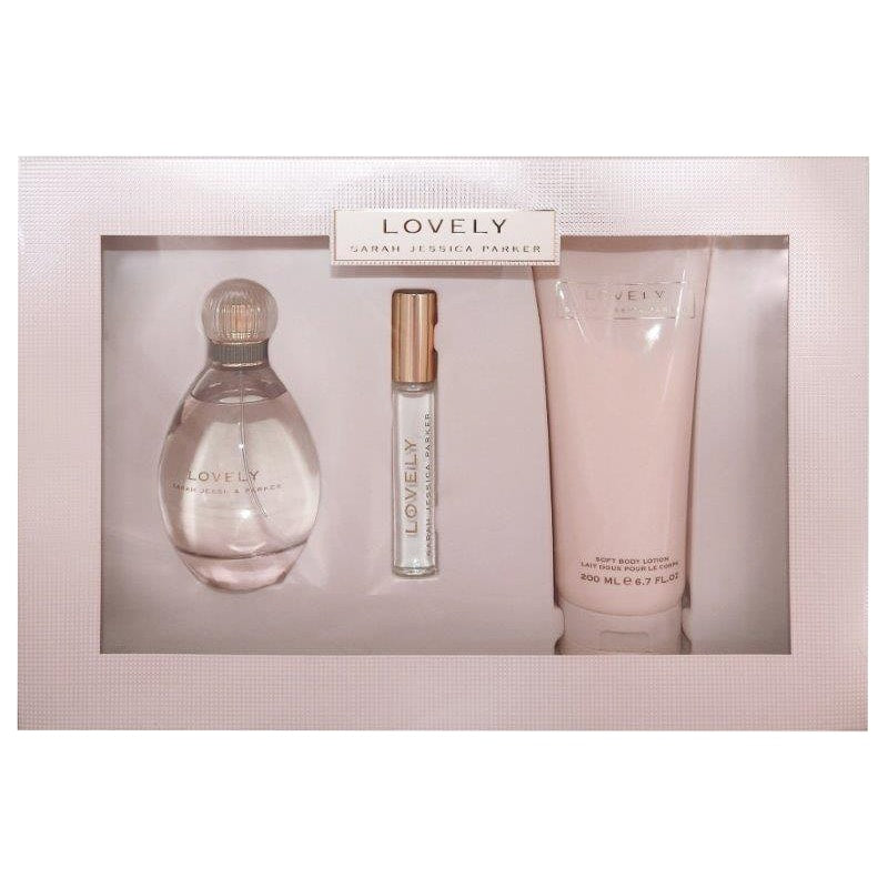 Lovely 3 Piece by Sarah Jessica Parker for Women Eau de Parfum (Gift Set)