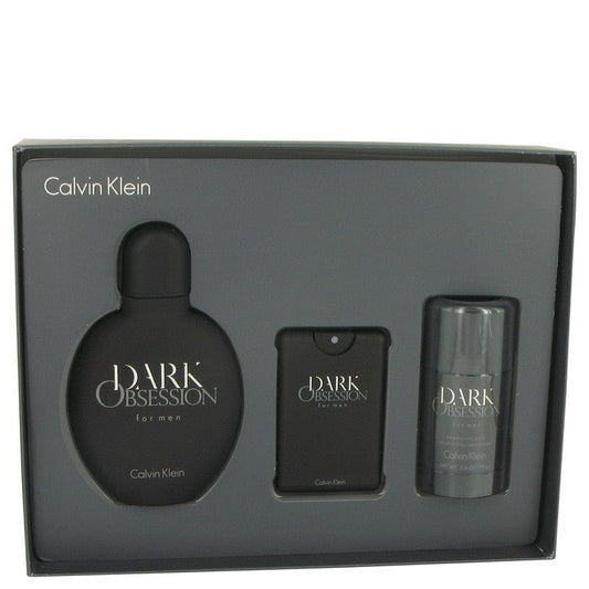 Dark Obsession 3 Piece by Calvin Klein for Men Eau de Toilette (Gift Set)