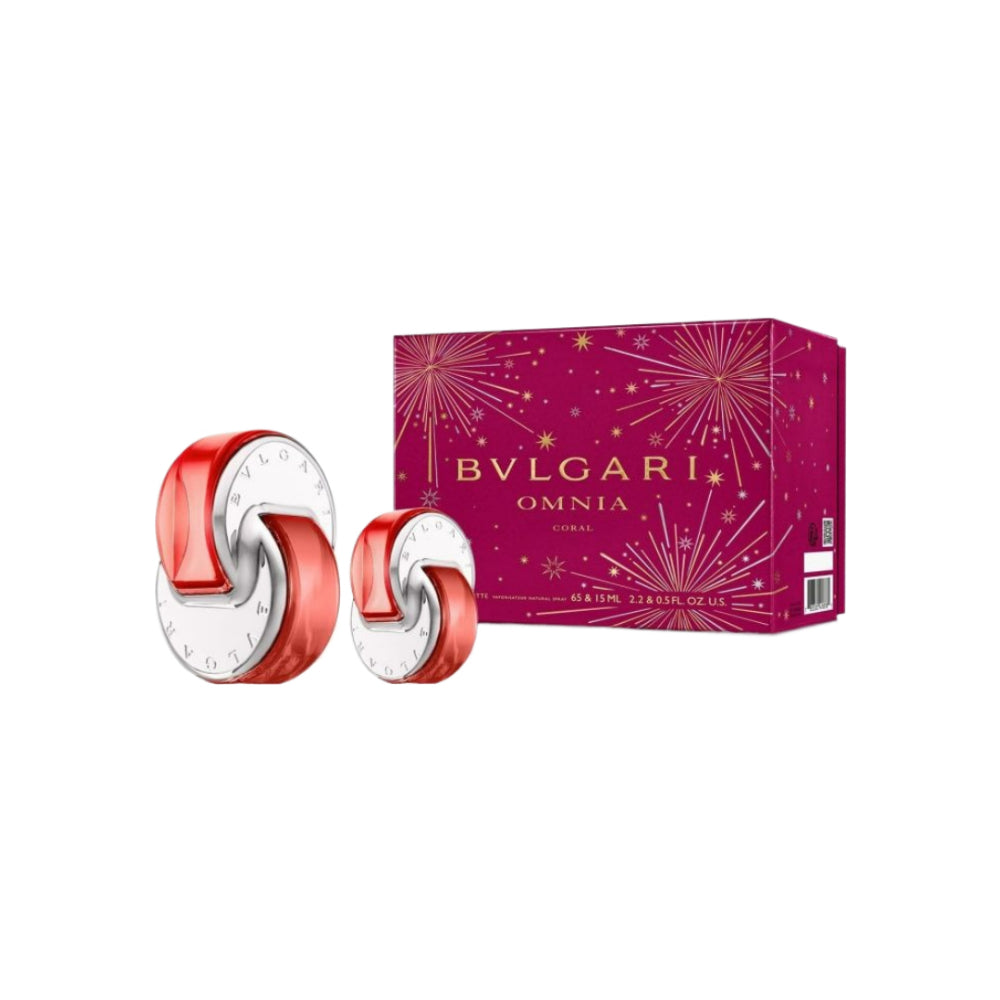 Omnia Coral 2 Piece 2x65ml Eau de Toilette