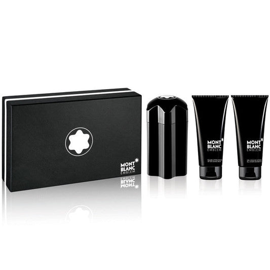 Emblem 3 Piece by Montblanc for Men Eau de Toilette (Gift Set)