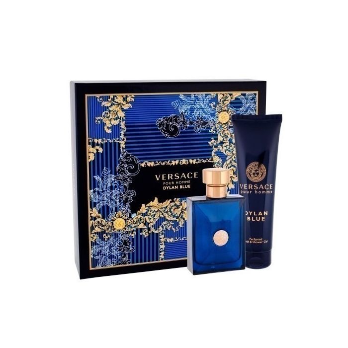 Dylan Blue Pour Homme 2 Piece by Versace for Men Eau de Toilette (Gift Set)