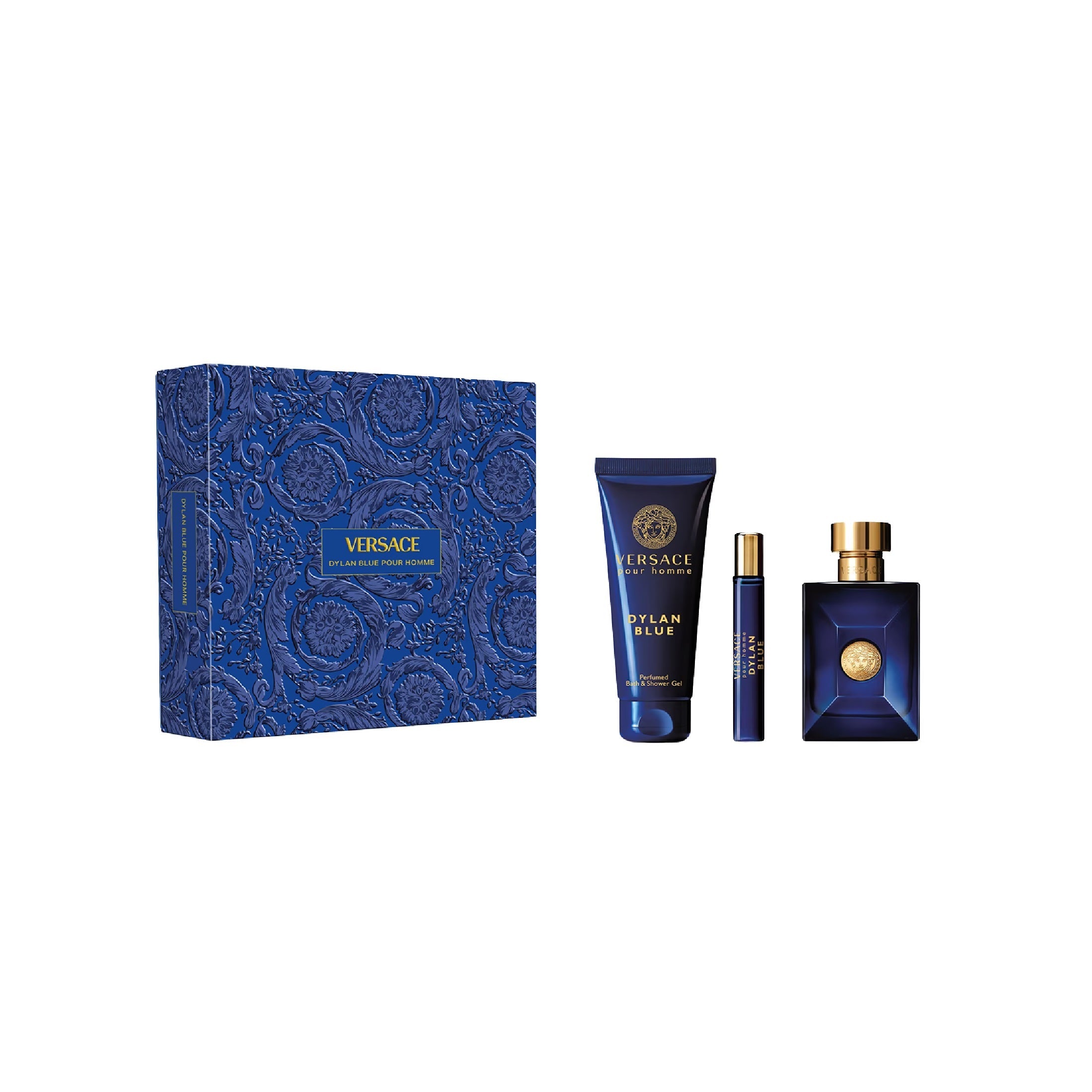Dylan Blue Pour Homme 3 Piece 100ml Eau De Toilette