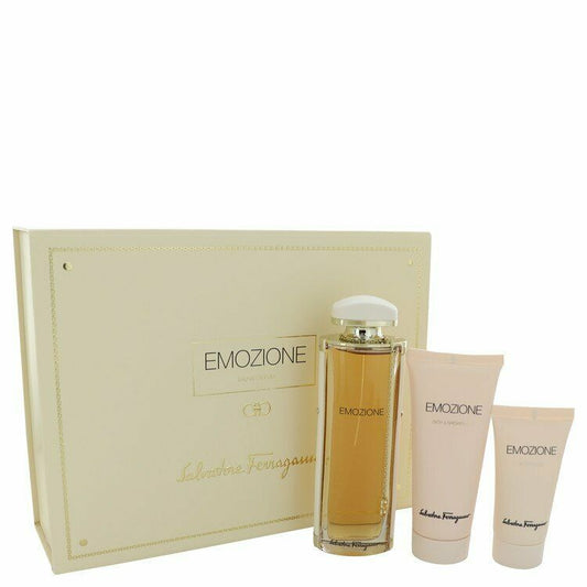 Emozione 3 Piece by Salvatore Ferragamo for Women Eau de Parfum (Gift Set)