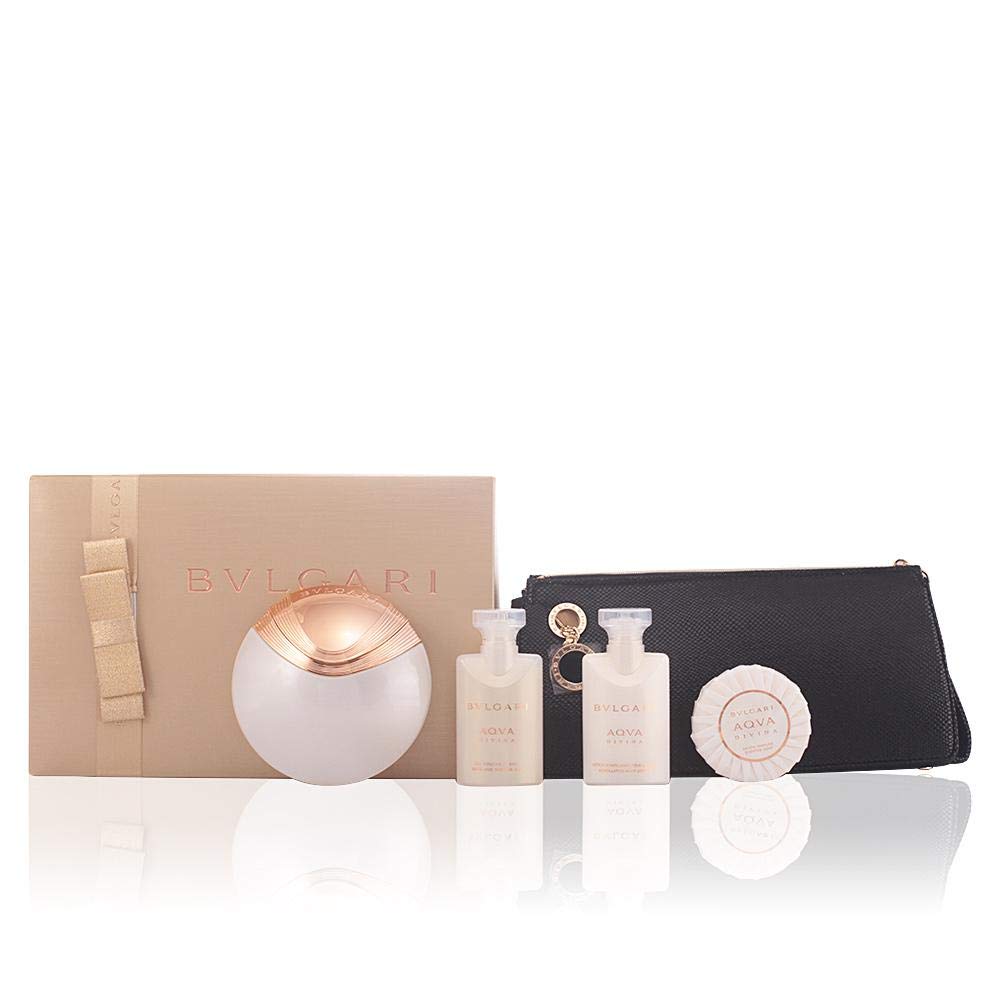 Aqua Divina 5 Piece by Bvlgari for Women Eau de Toilette (Gift Set)