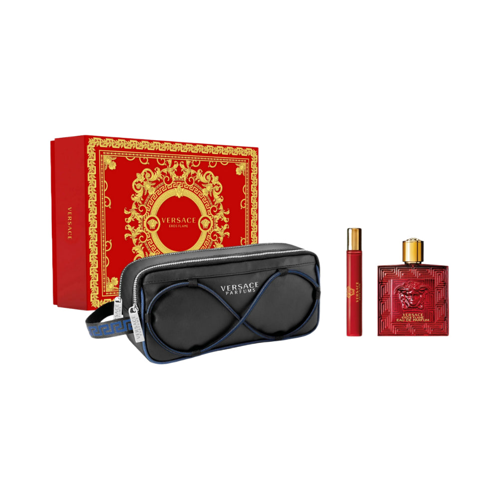 Eros Flame 3 Piece 100ml Eau de Parfum