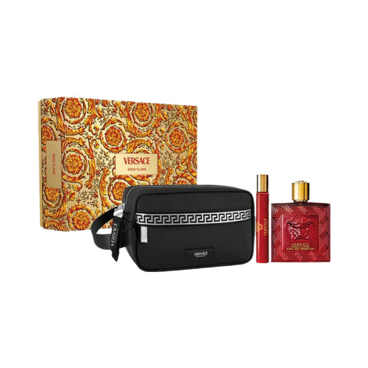 Eros Flame 3 Piece  100ml Eau de Parfum