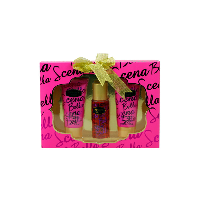 Cranberry Night 3 Piece 3x80ml Eau de Toilette