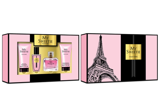 My Sweetie 4 Piece 50ml Eau de Parfum by Mirage Brands for Women (Gift Set)