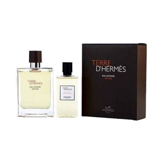 Terre D'Hermes Eau Intense Vetiver 2 Piece 100ml Eau de Parfum