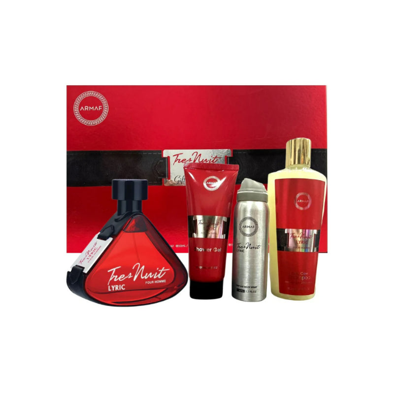 Tres Nuit Lyric 4 Piece 100ml Eau de Parfum