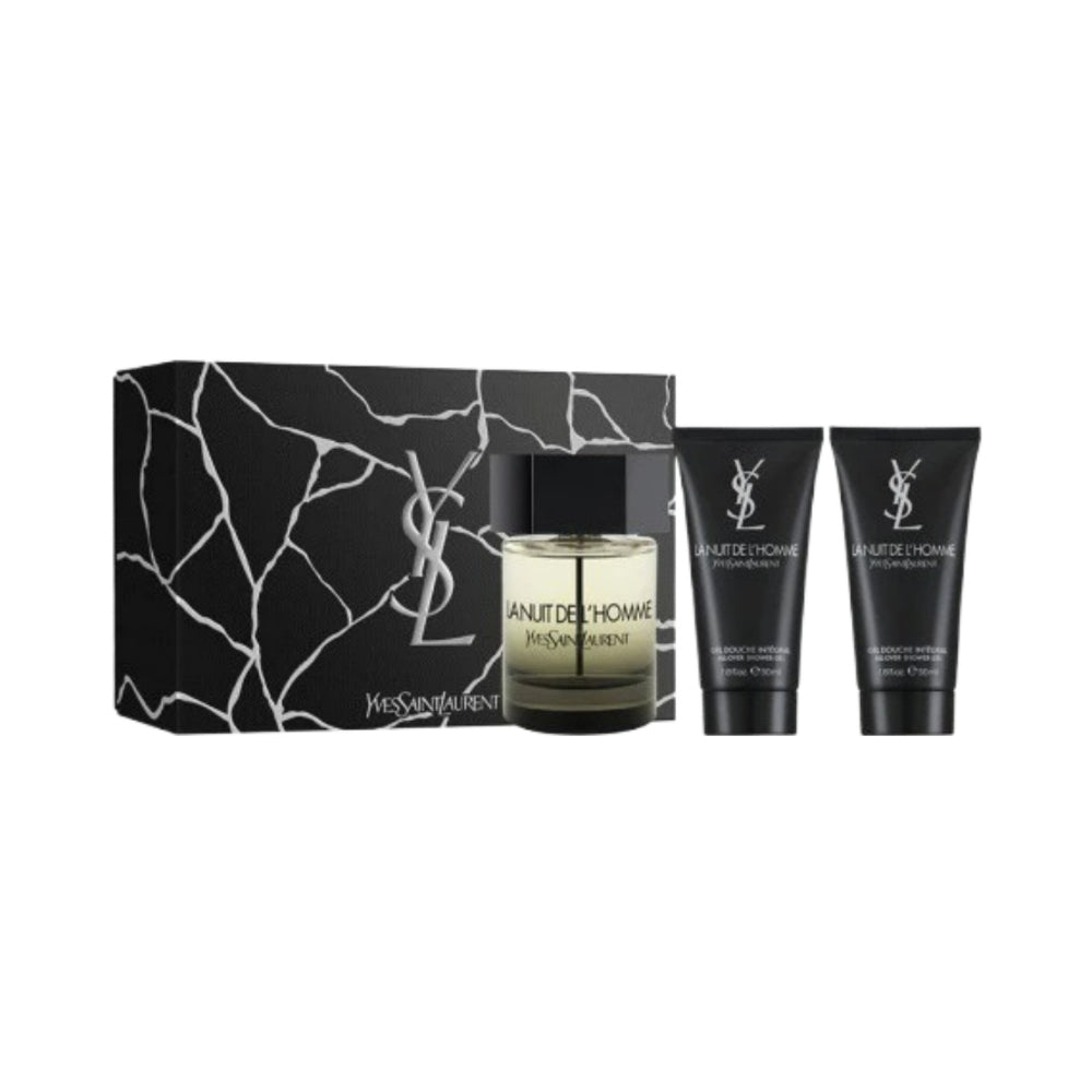 La Nuit De L'Homme 3 Piece 100ml Eau de Toilette