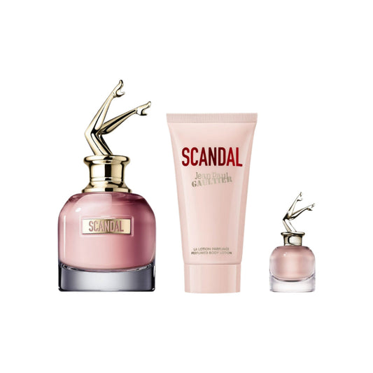 Scandal 3 Piece 80ml Eau De Parfum