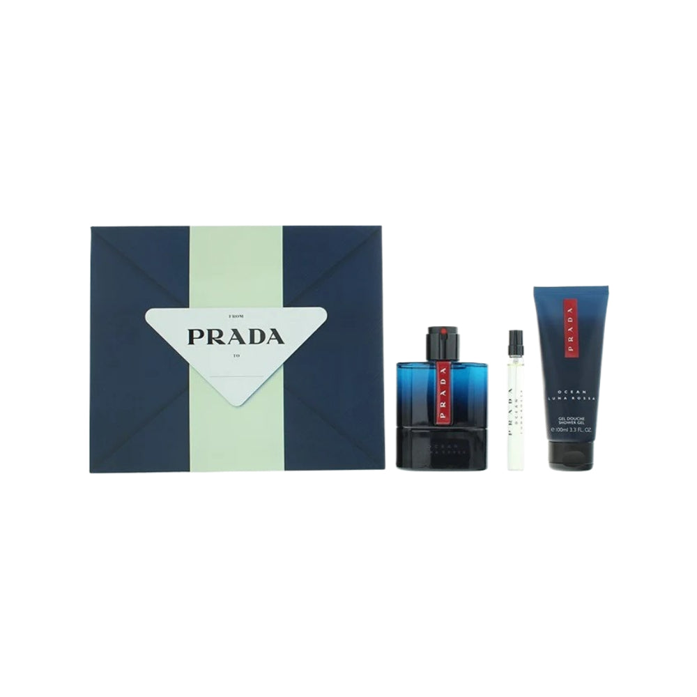 Luna Rossa Ocean 3 Piece 100ml Eau de Toilette