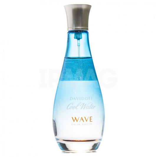 Cool Water Wave 100ml Eau de Toilette by Davidoff for Women (Tester Packaging)