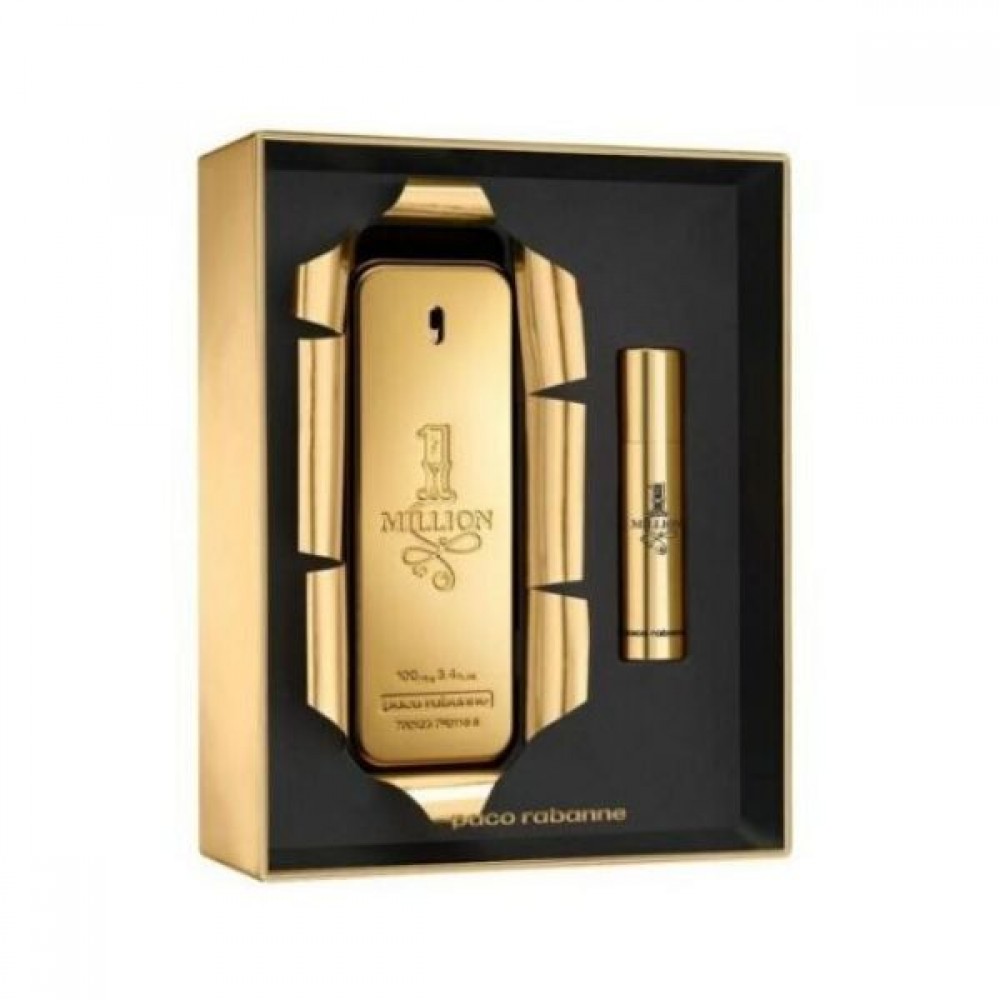 One Million 2 Piece by Paco Rabanne for Men Eau de Toilette (Bottle)