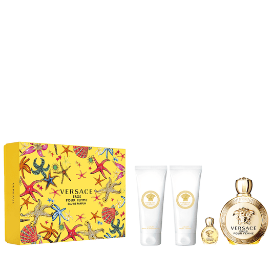 Eros Pour Femme 4 Piece 100ml Eau de Parfum