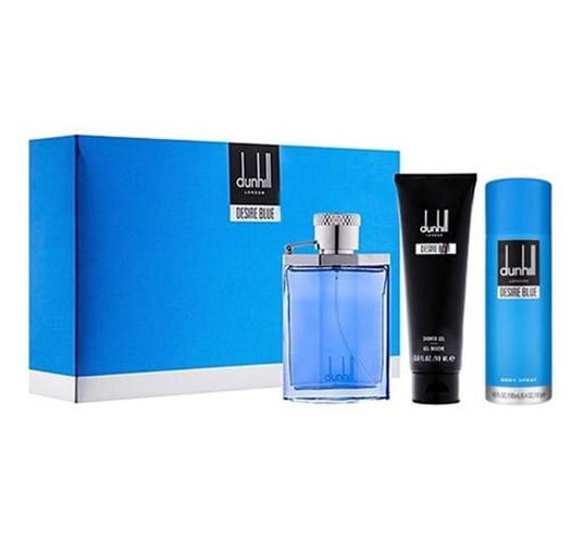 Desire Blue 3 Piece by Dunhill for Men Eau de Toilette (Gift Set)