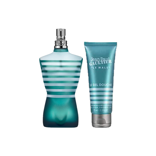 Le Male 2 Piece 125ml Eau de Toilette by Jean Paul Gaulter for Men (Gift Set)