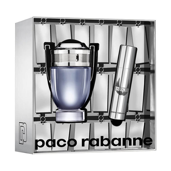Invictus 2 Piece 100ml Eau De Toilette By Paco Rabanne For Men (Gift Set)