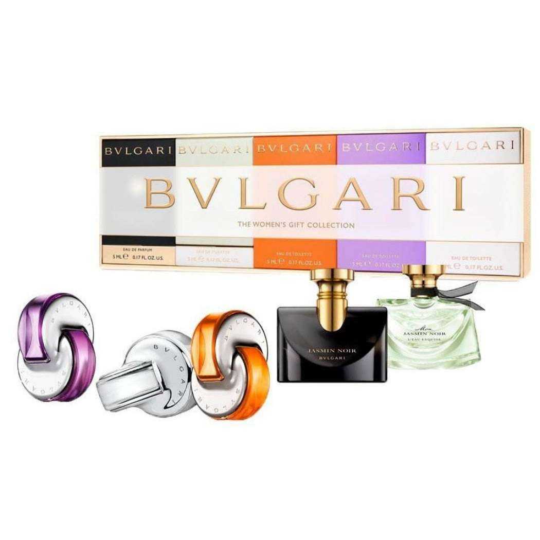 Miniature Travel 5pc Set by Bvlgari for Women Eau de Parfum (Mini Set)