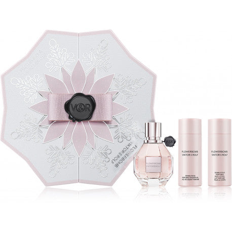 Flowerbomb 3 Piece by Viktor&Rolf for Women Eau de Parfum (Gift Set-A)